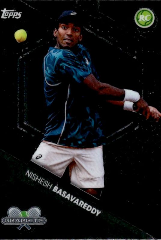 2026 Topps Graphite #163 Nishesh Basavareddy Refractor rookie