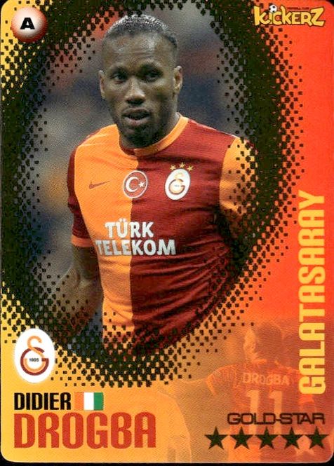 Hovedbilde 2013-14 Kickerz Gold-Star Norwegian Didier Drogba