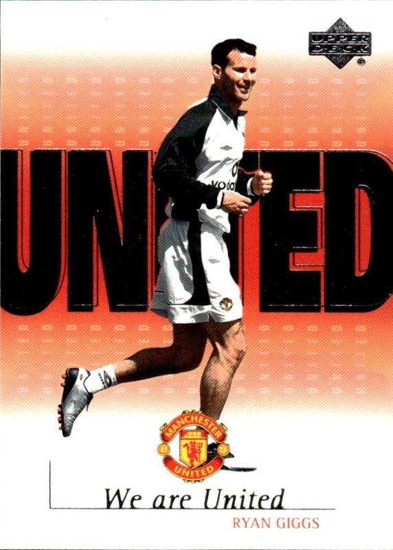 2001-02 Upper Deck Manchester United We are United Ryan Giggs #U11 