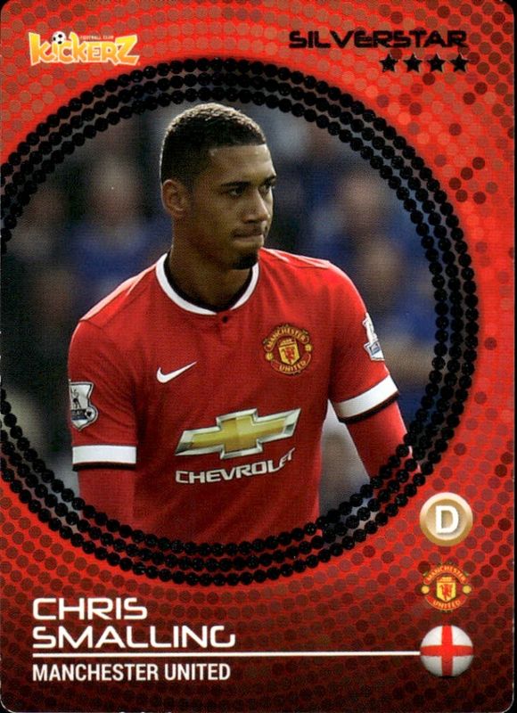 2014-15 Kickerz Silver-Star Chris Smalling
