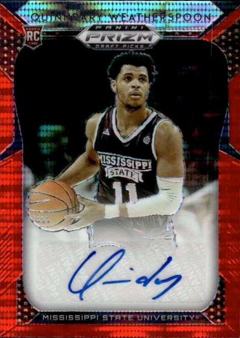 Hovedbilde Quinndary Weatherspoon | 2019-20 Panini Prizm ...