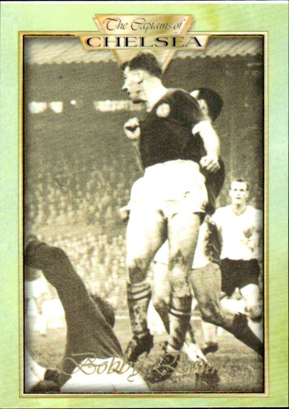 1998 Futera Platinum The Captains of Chelsea 0080/1905 Bobby Evans #29 ACTUAL L/R 300