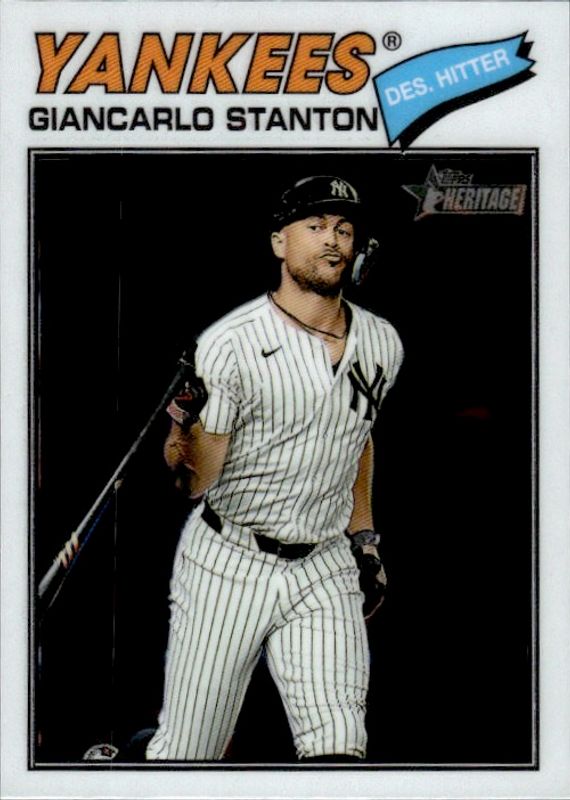 2026 Topps Heritage - Giancarlo Stanton #250 - New York Yankees