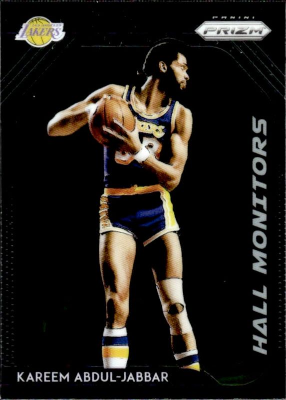2018-19 Panini Prizm #9 Kareem Abdul-Jabbar Hall Monitors Silver