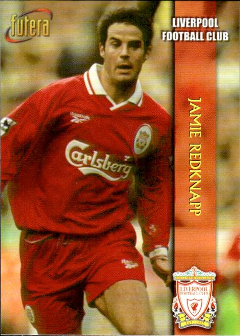Main Image JAMIE REDKNAPP 1998 Futera Soccer Card LIVERPOOL ...
