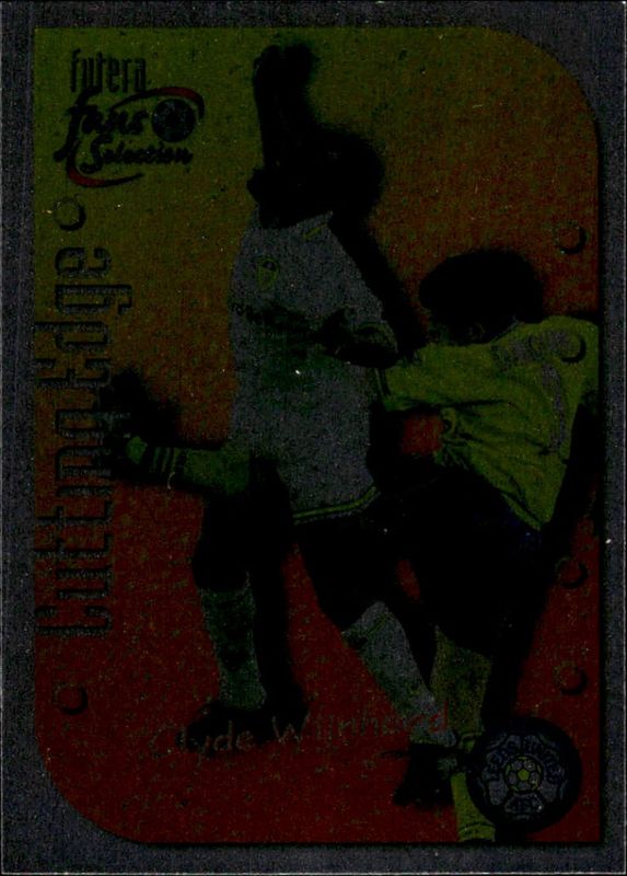 1999 Futera Fans Selection Leeds United Cutting Edge Clyde Wijnhard #2 