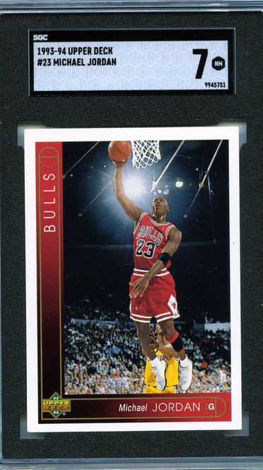 Hovedbilde 1993 Upper Deck Michael Jordan #23 SGC 7 