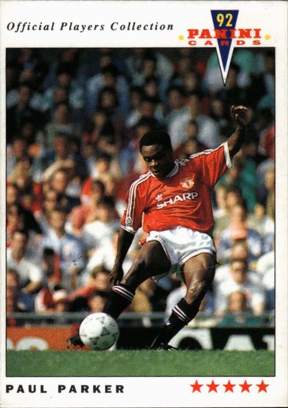 PAUL PARKER (Manchester United) Panini 92