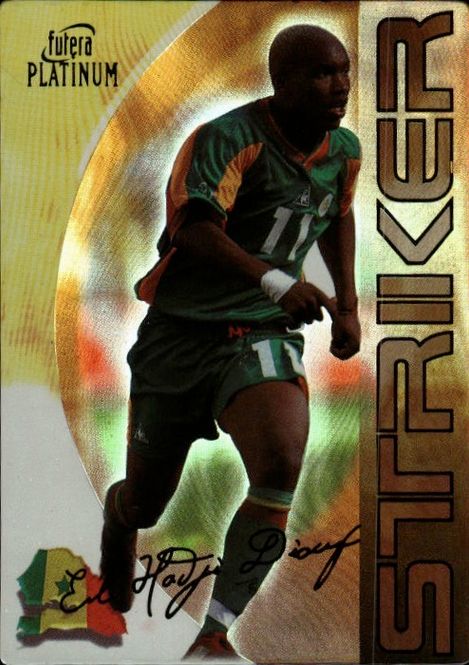 Main Image 2004 Futera Platinum World Football #04 El Hadji ...