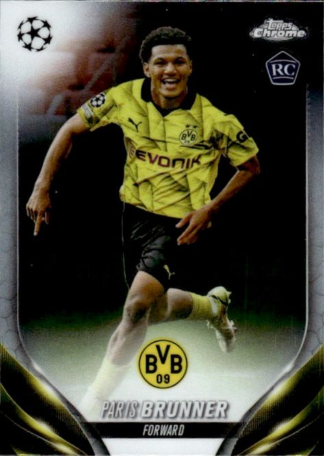 Hovedbilde 2023-24 Topps Chrome UEFA Paris Brunner Rookie RC ...