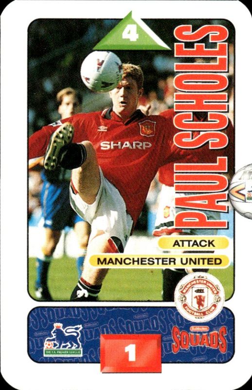1995-96 Hasbro Subbuteo Squads Paul Scholes 