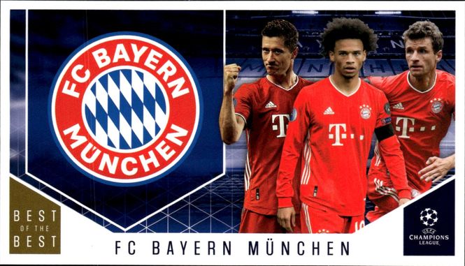 Hovedbilde 2020-21 Topps Best of the Supersize UEFA ...