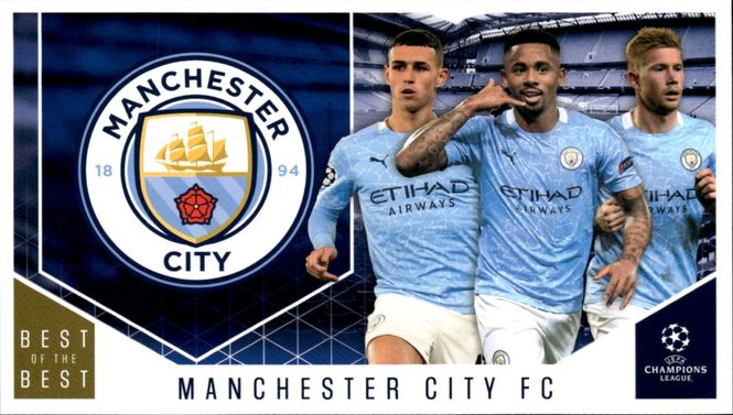 Hovedbilde 2020 Topps Best of the Supersize UEFA Champions ...