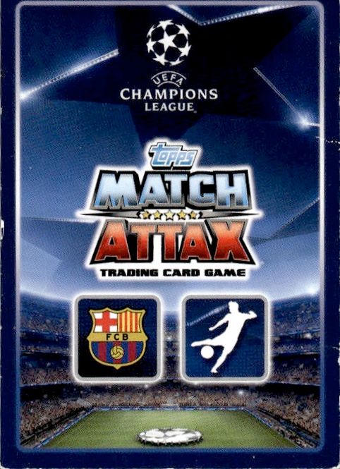 Main Image 2015-16 Topps Match Attax UEFA Lionel Messi #251