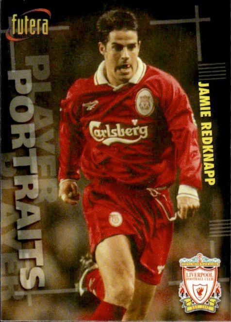 Main Image 1998 FUTERA LIVERPOOL - JAMIE REDKNAPP - PLAYER ...