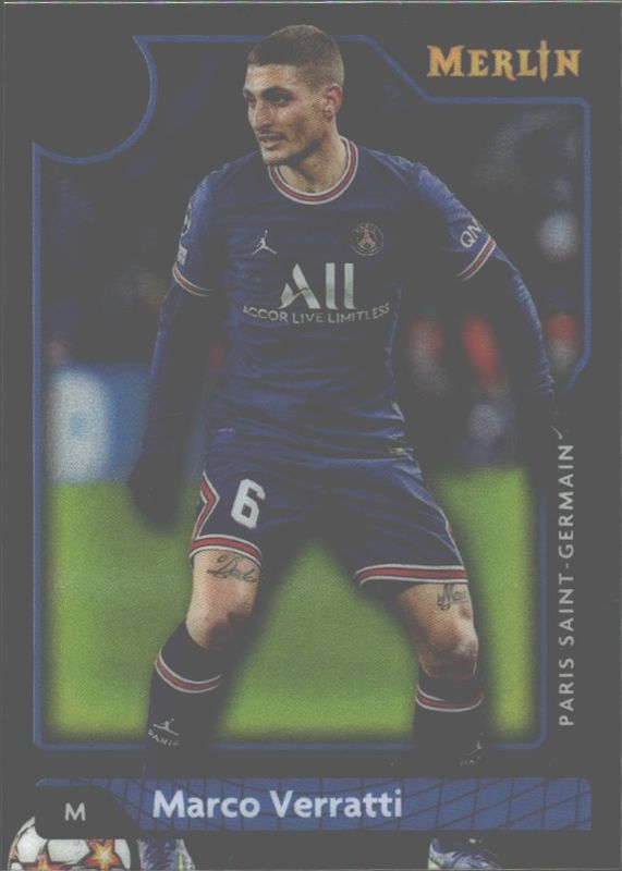 Marco Verratti 2022 Topps Merlin Base Soccer Card #88 