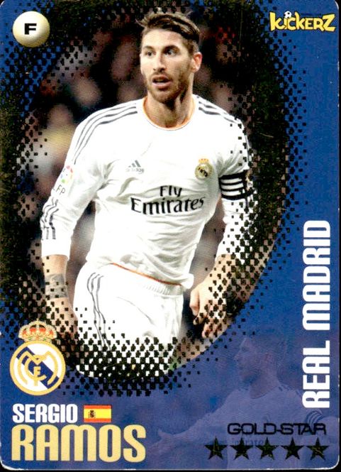Hovedbilde 2013-14 Kickerz Gold-Star Norwegian Sergio Ramos 
