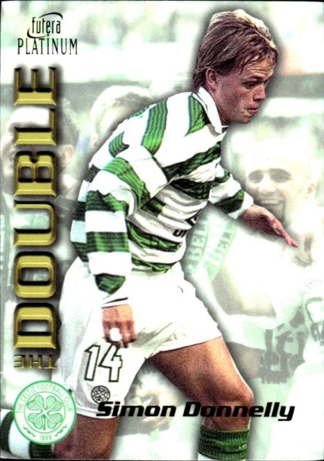 Hovedbilde 1998 Futera Platinum Celtic The Double /400 ...