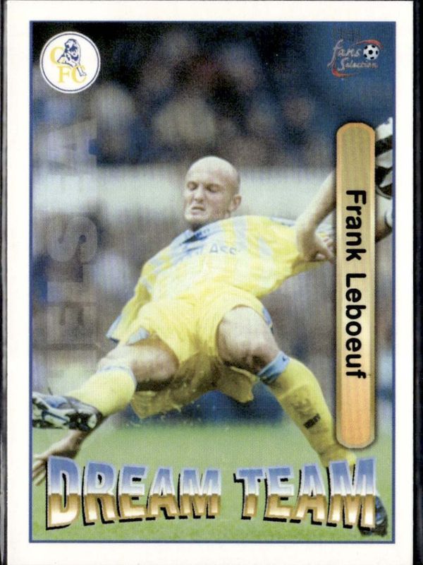 1998 FUTERA FANS SELECTION - FRANK LEBOEUF- CHELSEA DREAM TEAM No 64