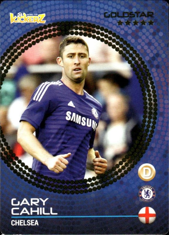 2014-15 Kickerz Gold-Star Gary Cahill