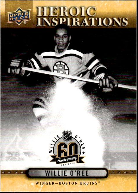 Main Image 2018 Upper Deck Heroic Inspirations Willie O'Ree ...