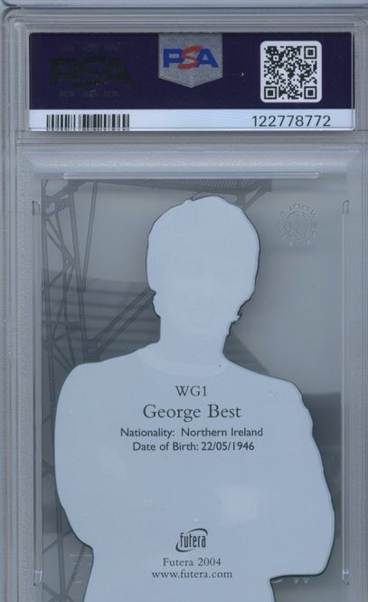 Main Image 2004 Futera World Football Greats George Best PSA ...