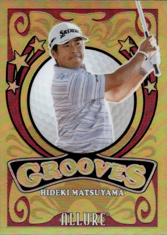 2026 Allure Hideki Matsuyama Grooves Yellow