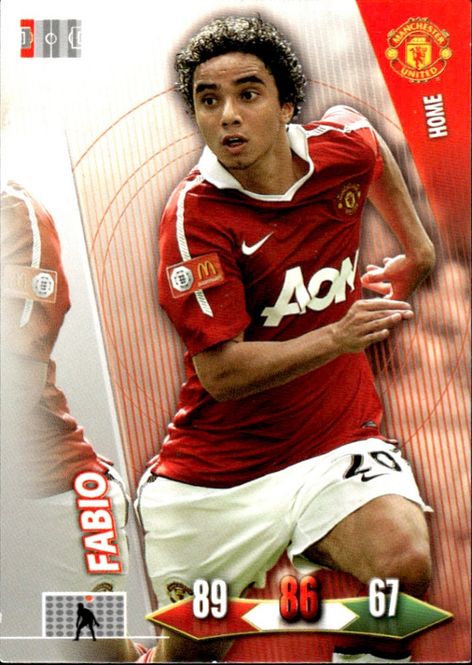 Hovedbilde 2011 adrenalyn xl panini fabio home manchester ...