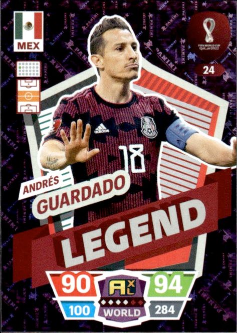 Hovedbilde 2022 FIFA World Cup Panini Adrenalyn XL - Andres ...