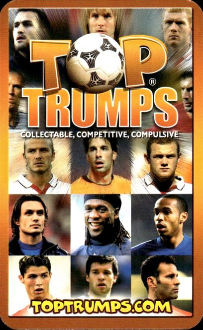 Hovedbilde 2004 EUROPEAN FOOTBALL STARS TOP TRUMPS 2004 LUIS ...