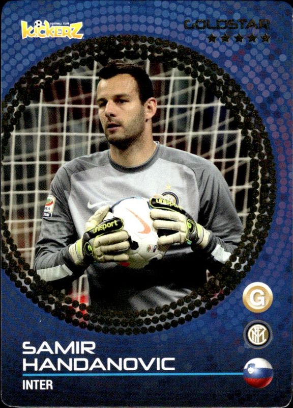 2014-15 Kickerz Gold-Star Samir Handanovic