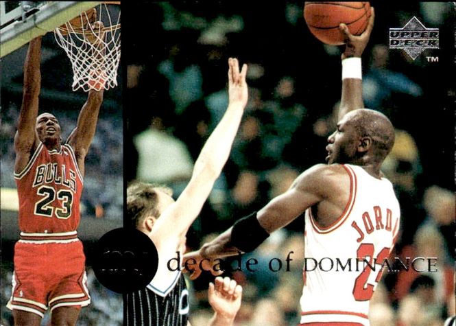 Main Image 1994-95 Upper Deck Jordan Air Decade of Dominance ...