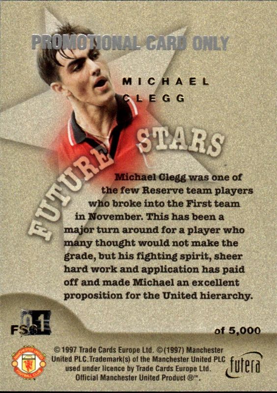 Michael Clegg Future Stars Gold PROMO
