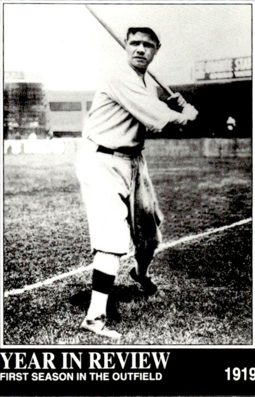 1992 The Babe Ruth Collection # 11 Year in Review