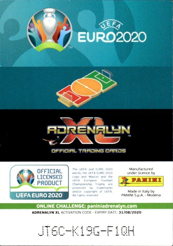 Panini Adrenalyn XL Euro 2020 Invincibles Card European Championship Trophy