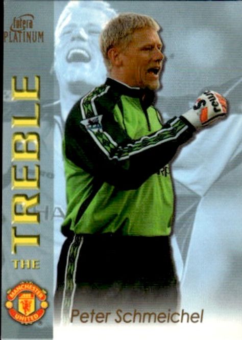 Hovedbilde Futera Platinum The Treble 1999 Peter Schmeichel ...