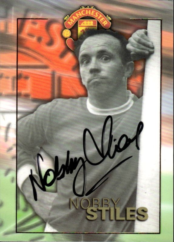 Nobby Stiles Redemption card 98 NS1 #082/250
