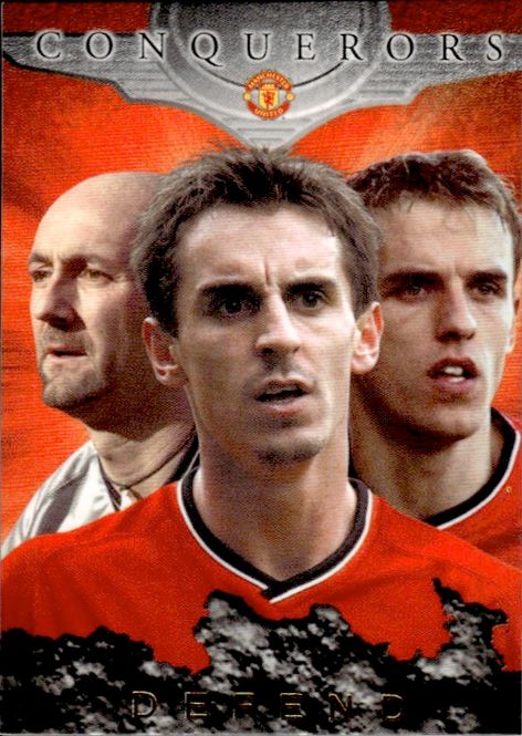 Main Image 2001 3 CARD SETT CQ1-3 Futera Manchester United ...