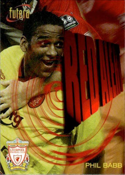 Hovedbilde 1998 Futera Liverpool Red Alert Phil Babb #86