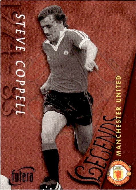 Hovedbilde 1997 Futera Manchester United FC Legends Steve ...