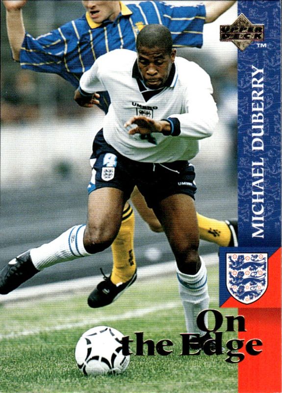 Michael Duberry 1998 Upper Deck England #70 England Soccer