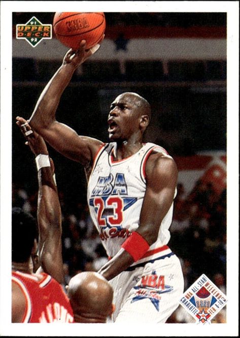 Hovedbilde 1991-92. Upper Deck. All-star Checklist Michael ...