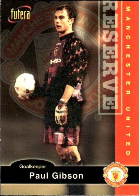Hovedbilde Paul Gibson - 1997 Futera Card 30 - Manchester ...