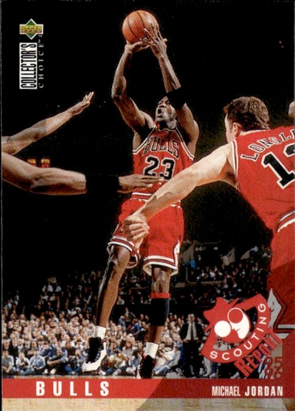1995 Michael Jordan 324 UPPER DECK Collector's CHOICE 