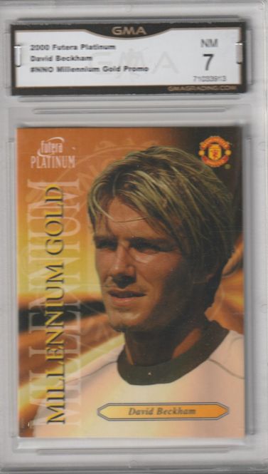 Hovedbilde DAVID BECKHAM 2000 Futera Platinum Insert Soccer ...