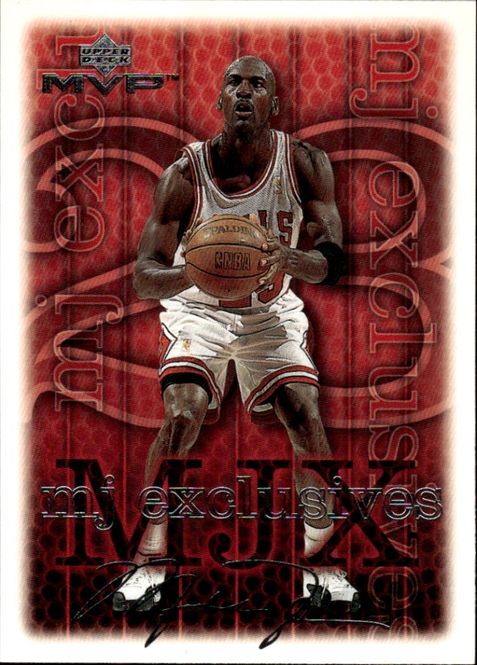 Main Image 1999-00 Upper Deck MVP MJ Exclusives Silver ...