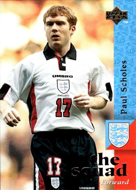 Hovedbilde Paul Scholes England Rookie 1998 World Cup Upper ...