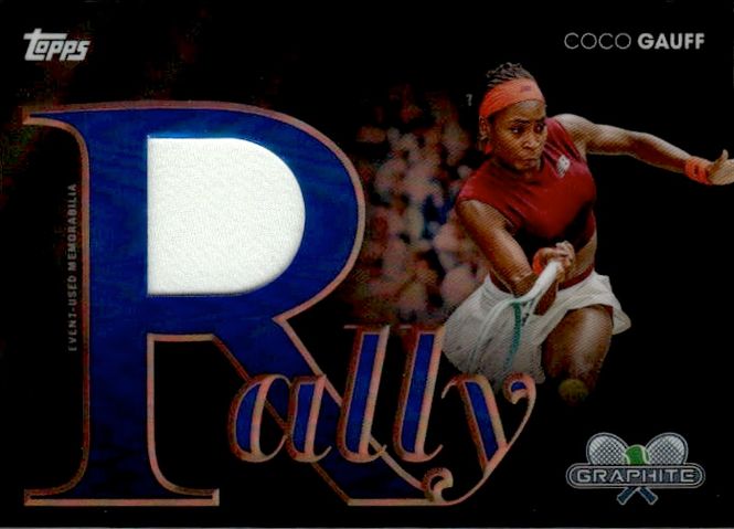 Hovedbilde 2026 Topps Graphite Rally Relics Blue Coco Gauff ...