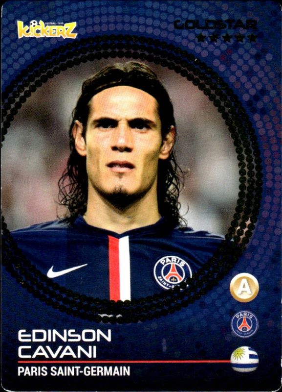 2014-15 Kickerz Gold-Star Edinson Cavani