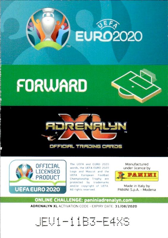 Panini Adrenalyn XL Euro 2020 Cristiano Ronaldo - Limited Edition-